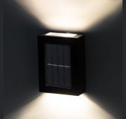 Светильник светодиодный ERAFS024-02 «Практик» 2LED 7х3х10см уличный настенный на солнечн. батарее Эра Б0057592