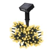 Светильник светодиодный садовый SLR-G01-100Y 100 желт. LED гирлянда на солнечн. батарее ФАZА 5027312