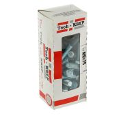 Болт с шестигранной головкой М8х25 DIN 933 оцинк. (уп.40шт) Tech-Krep/Zitar 105208
