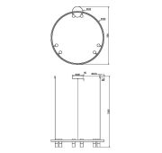 Подвесной светильник Maytoni MOD102PL-L42BK