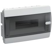 Корпус пластиковый ЩРВ-П-12 IP41 черн. прозр. дверь UNION Compact IEK UIC-KP12-V-12-41-K01