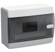 Корпус пластиковый ЩРН-П-8 IP41 черн. прозр. дверь UNION Compact IEK UIC-KP12-N-08-41-K01