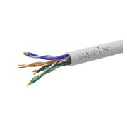 Кабель витая пара U/UTP кат.5E 4х2х0.51 24AWG solid Cu нг(А)-LSLTx In. Premium (м) SUPRLAN 01-0340-3