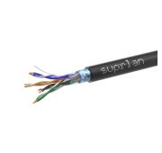 Кабель витая пара F/UTP кат.5E 4х2х24AWG solid Cu PE Out. Median (м) SUPRLAN 01-1034-1