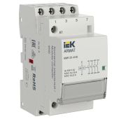 Контактор модульный KMR 25А 230В AC 4НО ARMAT IEK AR-KMR10-025-40-230