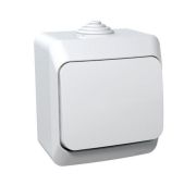 Выключатель 1-кл. ОП Этюд 10А IP44 10AX бел. SE BA10-041B