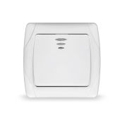Выключатель 1-кл. СП Маргарита 10А IP20 с подсветкой бел. UNIVersal М0121