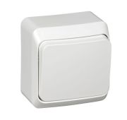 Выключатель 1-кл. ОП Этюд 10А IP20 бел. SE BA10-001B