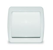 Выключатель 1-кл. ОП Клио 10А IP44 бел. UNIVersal К2221