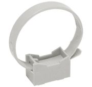 Держатель хомутный для труб со стяжкой CFF1 d16-32 сер. ELASTA IEK CTA10MP-CFF132-K41-100