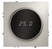 Терморегулятор электронный VOLTUM S70 с индикацией и датчиком, для теплого пола, (кашемир)