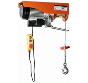 Мини таль электрическая канатная, стационарная, 220 В 600 / 1200 кг - 12/6 м РА, Сибталь