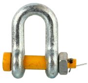 Скоба прямая  13,5 т, G2150, с гайкой и шплинтом размер 1 - 3/8