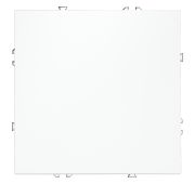 Выключатель с самовозвратом встраиваемый VOLTUM S70 одноклавишный 10А, (белый матовый)