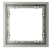 Рамка пластиковая VOLTUM S70 на 1 пост, (сталь)