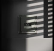 Розетка компьютерная встраиваемая VOLTUM S70 RJ45 кат.6, (титан)