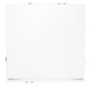 Выключатель встраиваемый VOLTUM S70 одноклавишный с подсветкой 10А, (белый матовый)