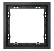 Рамка пластиковая VOLTUM S70 на 1 пост, (графит)