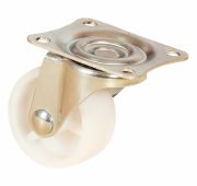 Колесо мебельное полипропиленовое с площадкой, поворотное 38 мм - SCPP 15