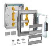 Бокс ОП Plexo3 IP65 24м(2х12) N+PE Leg 601982