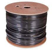 Кабель витая пара F/UTP кат.5e 4х2х24AWG solid PE OUTDOOR черн. (м) Rexant 01-0146