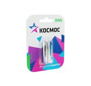 Элемент питания алкалиновый AAA/LR03 BP-2 (блист.2шт) КОСМОС KOCLR032BL