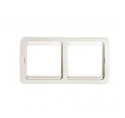 Рамка 2-м CLASSICO 2302H бел. ASD / IN HOME 4680005959938