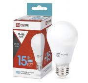 Лампа светодиодная низковольтная LED-MO-PRO 15Вт грушевидная 6500К холод. бел. E27 1200лм 12-48В IN HOME 4690612036366