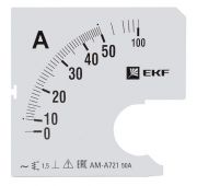 Шкала сменная для A721 50/5А-1.5 PROxima EKF s-a721-50