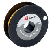 Маркер каб. 1.5кв.мм «6» (к-1000ед) (ЕС-0) EKF plc-KM-1.5-6
