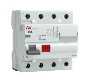 Выключатель дифференциального тока (УЗО) 4п 25А 30мА тип AC DV AVERES EKF rccb-4-25-30-ac-av