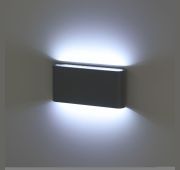 Светильник светодиодный WL41 GR 10Вт 3500К для интерьера/фасадов IP54 сер. Эра Б0054418