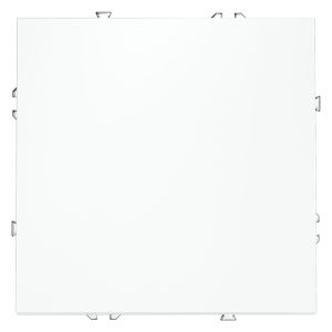 Выключатель встраиваемый VOLTUM S70 одноклавишный 10А, (белый матовый)