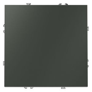 Выключатель с самовозвратом встраиваемый VOLTUM S70 одноклавишный 10А, (титан)