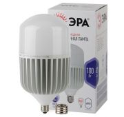 Лампа светодиодная высокомощная STD LED POWER T160-100W-6500-E27/E40 100Вт T160 колокол 6500К нейтр. бел. E27/E40 (переходник в компл.) 8000лм Эра Б0032090