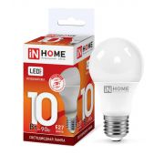 Лампа светодиодная LED-A60-VC 10Вт грушевидная 6500К холод. бел. E27 950лм 230В IN HOME 4690612020228