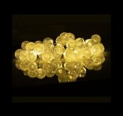 Светильник светодиодный SLR-G05-30Y садовый гирлянда шарики желт. на солнечн. батарее ФАZА 5033368