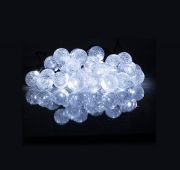 Светильник светодиодный садовый SLR-G05-30W гирлянда шарики холод. бел. на солнечн. батарее ФАZА 5033351