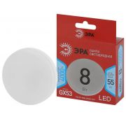 Лампа светодиодная RED LINE LED GX-8W-840-GX53 R 8Вт GX таблетка 4000К нейтр. бел. GX53 Эра Б0052657