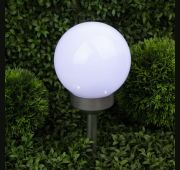 Светильник садовый ERASF22-20 «Шар» 15см уличный на солнечн. батареях Эра Б0053374