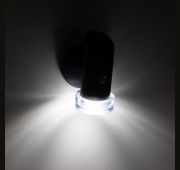 Подсветка фасадная ERAFS012-04 Элегант на солнечной батарее с датчиком движения RGB 10 LED 11.5х10х16см ЭРА Б0057595