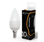 Лампа светодиодная Supermax 10Вт свеча 6400К E14 230В КОСМОС Sup_LED10wCNE1464